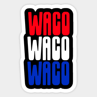 WACO Sticker